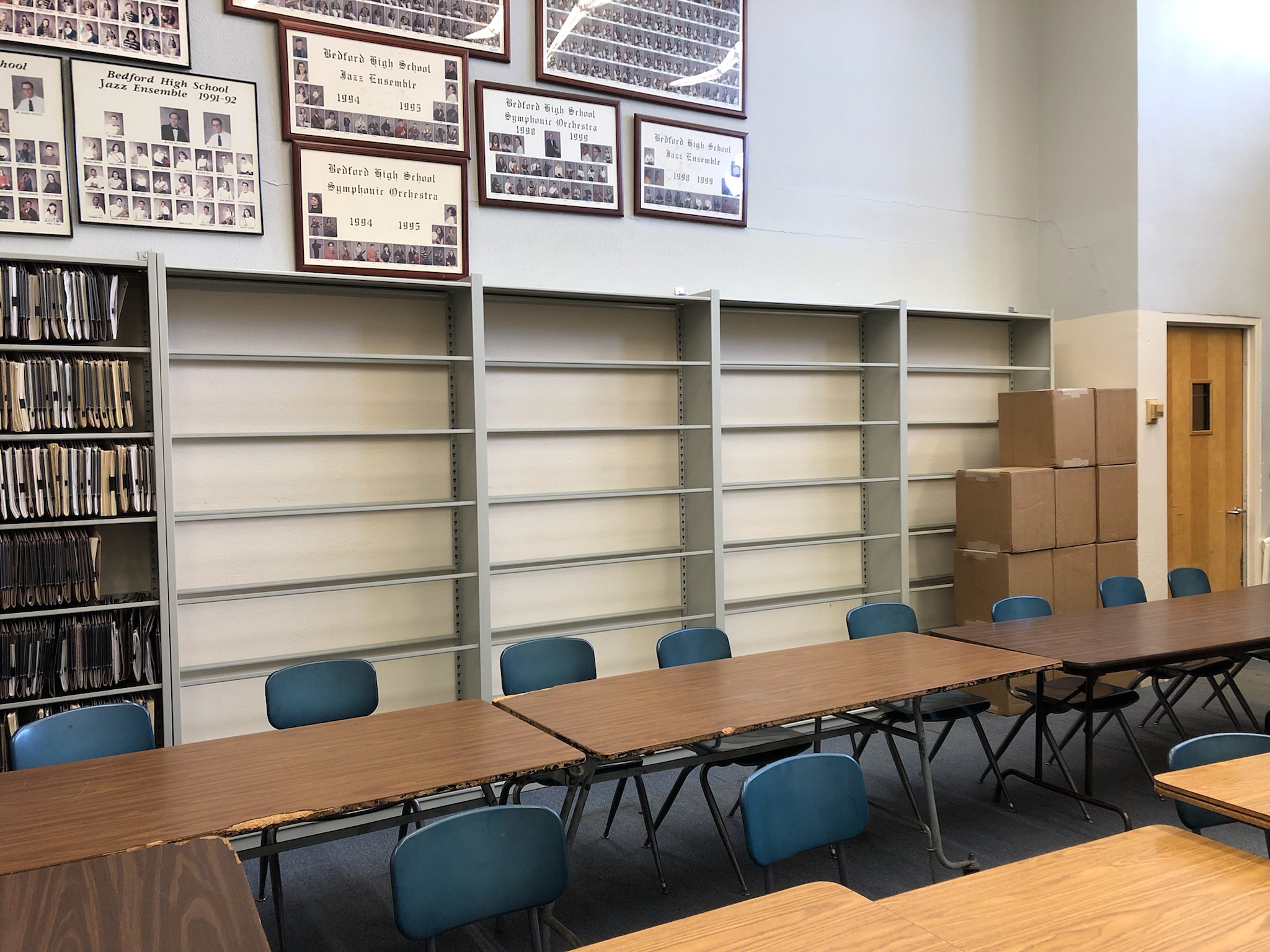BHS Music Library Improvements Bedford Band and Orchestra Parents